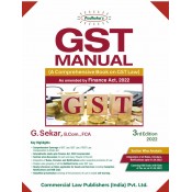 Padhuka's GST Manual 2022 by G. Sekar | Commercial Law Publisher